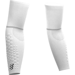 Compressport ArmForce Ultralight Compressiemanchet voor volwassenen, uniseks, wit, T4