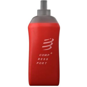 Compressport Race Belt Flachmann voor hardlopen, uniseks, rood, 300 ml