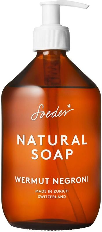 Soeder - Natuurlijke Zeep - Alsem Negroni - 500 ml