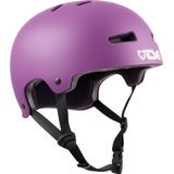 TSG Evolution Helm Bowl Skate/Roller/BMX/Dirt/Pumptrack/Mountainbike/E-Bike voor volwassenen, uniseks, paars, L/XL (57-59 cm)