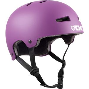 TSG Evolution Helm Bowl Skate/Roller/BMX/Dirt/Pumptrack/Mountainbike/E-Bike voor volwassenen, uniseks, paars, L/XL (57-59 cm)