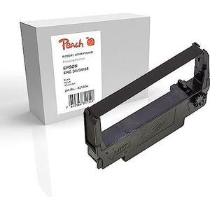 Peach Lint vervangt Epson ERC 30/34/38, zwart, 13 mm/5 m, lint Gr655