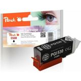Peach PI100-497 inktcartridge 1 stuk(s) Compatibel Normaal rendement Zwart