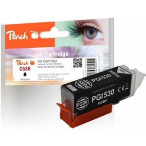 Peach PI100-497 inktcartridge 1 stuk(s) Compatibel Normaal rendement Zwart
