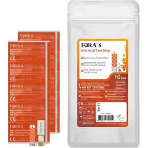 Fora 6 - Urinezuur teststrips - 10 stuks