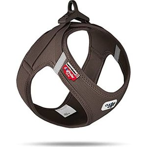 Curli Westenklipp Air-Mesh-Geschirr Braun (L)