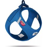 Curli Clasp Vest Harness Clasp Air-Mesh Blauw - Hondentuig - 33.9-38.2 cm