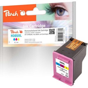 Peach H305XL inktcartridge 1 stuk(s) Compatibel Hoog (XL) rendement Cyaan, Magenta, Geel