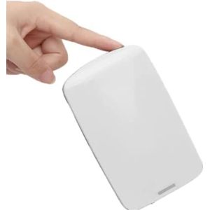 EGEN HDD Externe Harde Schijf Drive 1tb / 500gb / 60gb, USB 2.0 Band Switch om back-up te reserveren, Geschikt voor PC Desktop, MacBook, Laptop Computer, Ps4, Smart Tv, Smart TV (80GB, Wit)