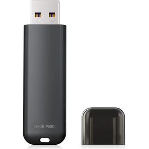 EGEN PSSD Externe Solid State Drive 512 GB/128 GB/64 GB, USB 3.1 Gen 1 draagbare mobiele harde schijf back-up opslag voor pc desktop, laptop, MacBook (512 GB, zwart)