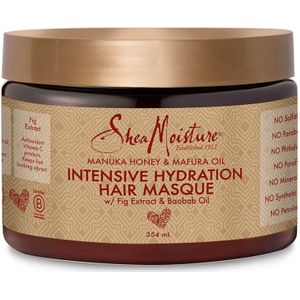 SheaMoisture - Manuka Honey & Mafura Oil - Masker Intensive Hydration - 355 ml