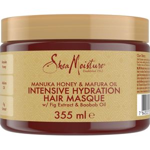 Shea Moisture Manuka Honey & Mafura Oil - Haarmasker Intensive Hydration  - 355 ml