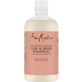 Shea Moisture Coconut & Hibiscus - Curl & Shine - Shampoo - 384 ml
