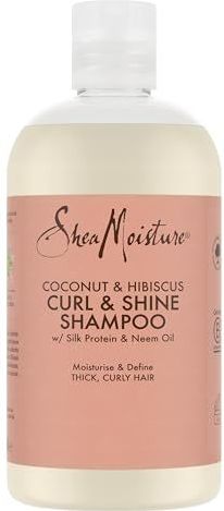 Shea Moisture Coconut & Hibiscus - Curl & Shine - Shampoo - 384 ml