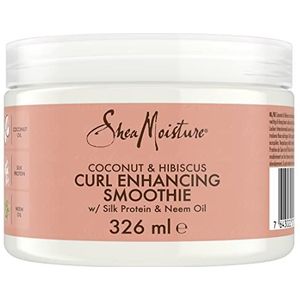 Shea Moisture Coconut & Hibiscus - Curl Enhancing Smoothie - Krullend Haar - 326 ml