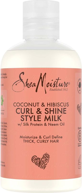 SheaMoisture - Curl & Shine Style Milk - Coconut & Hibiscus - 254 ml