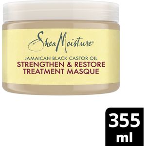 Shea Moisture Jamaican Black Castor Oil Strenghten & Restore Treatement Masker 355 ml