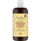 SheaMoisture Jamaicaanse zwarte castorolie Strenghten & Restore Shampoo 473 ml