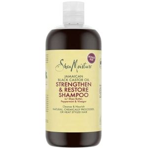 SheaMoisture Jamaicaanse zwarte castorolie Strenghten & Restore Shampoo 473 ml