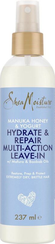 SheaMoisture Leave-In Conditioner - Manuka Honey & Yogurt - zonder siliconen en sulfaten - 237 ml