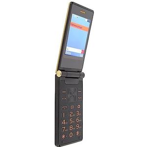 Flip-Telefoon met Grote Knoppen, 2,4-inch Binnenscherm Hoog Volume 100-240V 5900mAh-batterij 300000 Pixels Senior Flip 2G-buitenverlichting Mobiele Telefoon (EU-stekker 100‑240V)