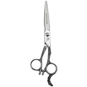 6.0 inch haar snijden schaar dunner shears professionele kappers schaar kit kamclip barber accessoires kappers salon levert haar clipper (Maat : Snijdende schaar)