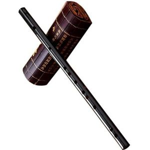 Bamboefluit Professionele Houten Muziekinstrumenten CDEFG Sleutel Chinese Dizi Transversale Flauta professioneel bamboe fluit (Color : Black G key)