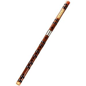 bamboe fluit Professionele Fluit Voor Beginners Kuzhu-fluit Voor Volwassenen, Voor Zelfstudenten, Prestaties Op Instapniveau (Color : Style 1 G key)