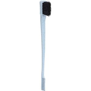 Wenkbrauwborstel, universeel ergonomisch ontwerp Unieke wenkbrauwborstel voor thuis voor kapperswinkel voor schoonheidssalon(blauw)