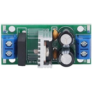 3 Terminal Voedingsmodules, 1.5A Chip 3A Gelijkrichterbrug Continu Uitgangsbuffer Filtering Spanningsregelaar Module 12V voor Monitoring voor Experiment