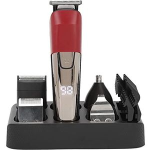 Elektrische Baardtrimmer, Professionele, Scherpe, Efficiënte, Waterdichte, Veilige Haarknipset, Laag Geluidsniveau voor Mannen voor Thuis