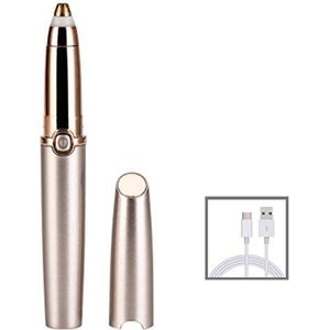 Elektrische Wenkbrauw Trimmer USB Oplaadbare Wenkbrauw Trimmer Automatische Trimmen Wenkbrauw Artefact Epilator