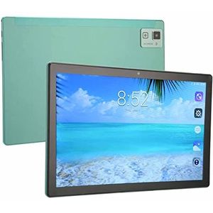 10,1-inch Tablet, 4G-beltablet, Snellaadtablet, 1960x1080 FHD Groot Scherm, 6GB RAM 128GB ROM, Android 10.0-systeem, 5000mAh, Bluetooth 5.0, 5G Wifi (Groente)