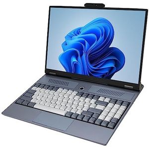 Draagbare Laptop, Digitale Laptop 2,9 GHz 1,9 MP Camera Quad Core 4.2 16 Inch met Vervangende Keycap voor Recreatie voor 11 (16 GB + 512 GB EU-stekker)