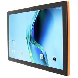 4G LTE Tablet, HD + Display 8800mAh 10.1 Inch Digitale Tablet Dual SIM Dual Standby Octa Core Voor Video Werken (Oranje)