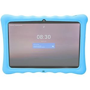 HD-tablet, 2 GB RAM 32 GB ROM Ouderlijk Toezicht 10,1 Inch Tablet-pc IPS-scherm Dubbele Camera met Siliconen Hoes voor Onderwijs (EU-stekker)