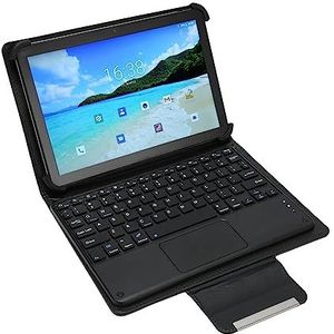 FHD Tablet 5G WIFI 10.1 Inch Tablet 100-240V 16MP Camera 2 in 1 6GB RAM 128GB ROM voor 12 voor Kantoor (EU-stekker)