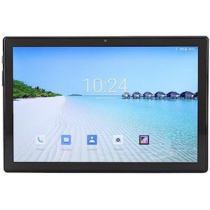 Android-tablet 10,1 Inch, 1280 X 800 HD Android 8.1-tablet, 4G-beltablet met 128 GB Uitbreidbaar, Voorzijde 5 MP Achterzijde 13 MP, 2 GB RAM 32 GB ROM, WiFi, Bluetooth, 5000 MAh (Blauw)