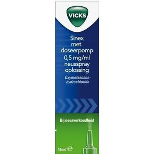 Vicks Sinex 0,5 mg/ml neusspray 15 ml