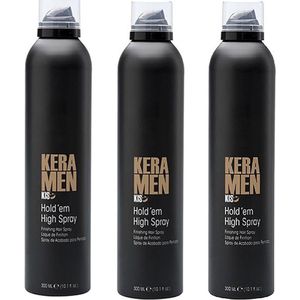 KIS - KeraMen - Hold 'Em High Spray - 3 x 300ml