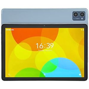 HD-Tablet, 8 GB RAM 128 GB ROM 10,1 Inch Tablet 8800 MAh Batterij HD IPS Dubbele Camera voor op Reis (Lichtblauw)