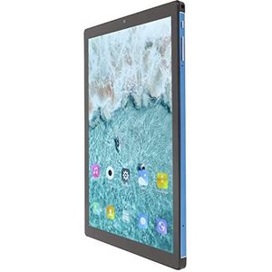 HD-Tablet, 10,1-inch Blauwe Tablet 2,4GHz 5GHz WiFi voor Bedrijven (EU-stekker)
