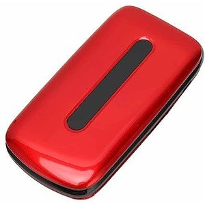 Ontgrendeld Klaptelefoon, 1,77 Inch Kleurendisplay 2G Multifunctionele 1200mAh Klaptelefoon ABS voor Thuis (EU-stekker)