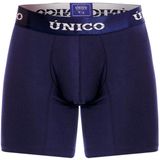 Mundo Unico - Boxershort Long - Blauw - Microfiber