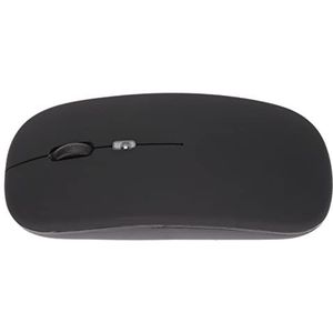 Oplaadbare muis Lange standby-tijd Draadloze muis met DPI-aanpassing 2,4 GHz 500 mAh Batterij Zwart voor thuiskantoor