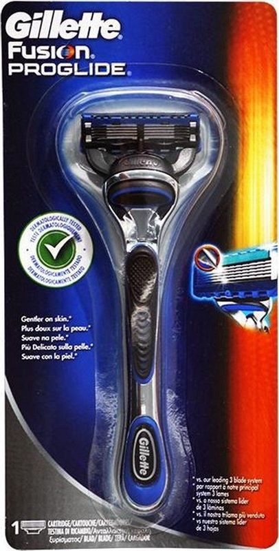 Gillette Fusion Proglide Scheersysteem met 1 Navulmesje en Hydra Scheergel 75ml