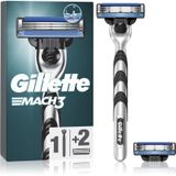Gillette - Mach3 - Scheerapparaat - 2 Stuks - Handmatig