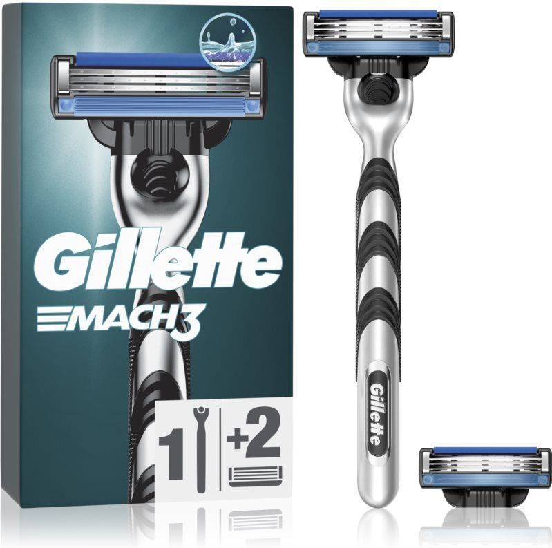 Gillette - Mach3 - Scheerapparaat - 2 Stuks - Handmatig