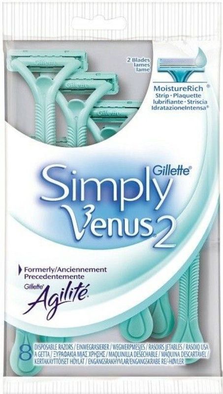 Gillette Venus Simply 2 Wegwerpmesjes 8 stuks