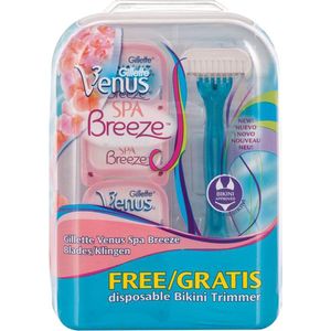 Gillette Venus - Breeze Spa - Bikini Trimmer + 4 Scheermesjes